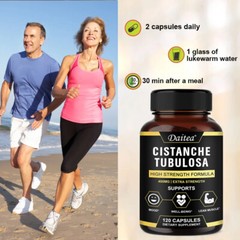 Cistanche Tubulosa 400mg Extract Strength and Endurance Gluten-Free and Non-GMO