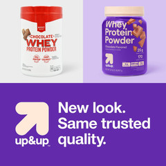 Whey Protein Powder – Chocolate – up&up™ – 32oz