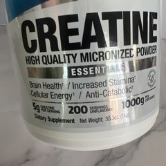 Creatine High Quality Micronized Powder Endurance Brain 5g Creatine 200 Servings