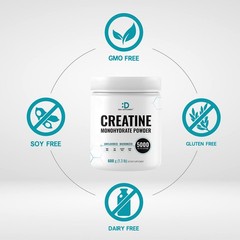 Instant Creatine Monohydrate Powder, 5g Per Serving – 21.2 Ounce (Pack of 1)