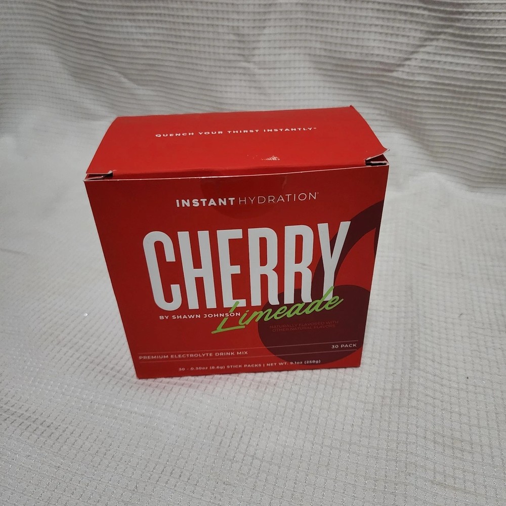 Instant Hydration 30 CT Total Cherry Limeade New In Box Sealed