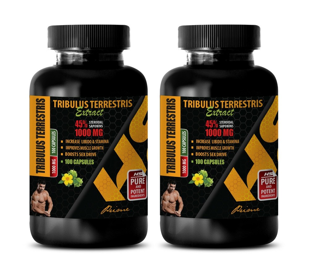 Sexual Enhancement Best Seller – TRIBULUS TERRESTRIS – 2 Bottles 200 Capsules