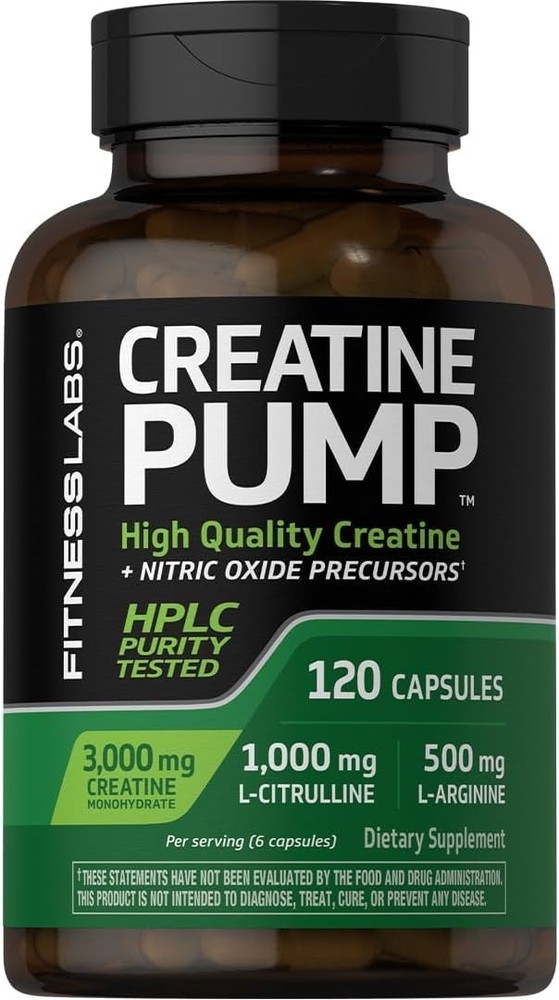 Creatine Capsules | 120 Count | 3000Mg | German Creatine Monohydrate | Creapure