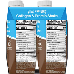 Vital Proteins chocolate collagen Protein shake 30g protein 10g collagen Peptide