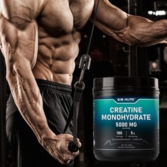 1.1 Lbs Fitness Creatine Monohydrate Powder Unflavored Supports Muscle Energy