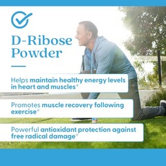 Doctor’s Best D-Ribose with Bioenergy 8.8 Ounce (Pack of 1), Unflavored