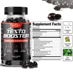 Testosterone Booster for Men,Male Enhancement Pills, Energy,Libido 30/60/120Caps