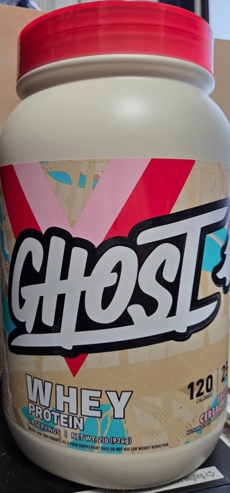 Ghost Whey Protein Fruity Cereal Milk 2lb (924 g) 25g 5/2026