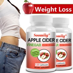 Apple Cider Vinegar – Contains Probiotics, Coconut, Aloe Vera Weight Loss Caps