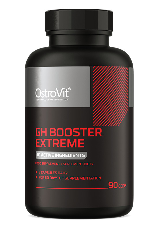GH BOOSTER XTREME – powerful active ingredients to build dry muscle mass + TESTO
