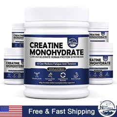 Pure Creatine Monohydrate (Micronized) – 5 Grams Per Serving,Unflavored Creatine