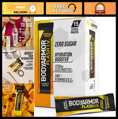 Electrolyte Drink Mix Packets, Tropical Punch, Zero Sugar, Coconut Water Powder,
