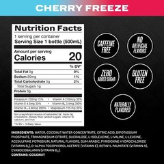 PRIME Hydration Drink 16.9 Fl Oz Pack of 12 Natural Electrolytes Zero Sugar