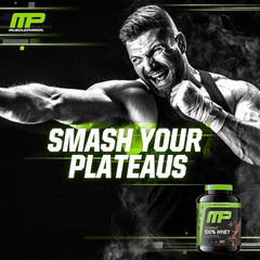 Musclepharm Combat 100% Whey Protein Powder, Chocolate Milk, Fast Recovery & Mus