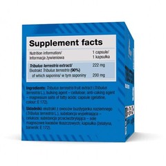 TRIBUSTERON 90 – 120-480 CAPSULES – TRIBULUS TERRESTRIS -TESTO Booster – Libido