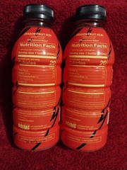 Prime Hydration Drink I ShowSpeed Dragon Fruit Acai New Sealed Limited 2 Bottles