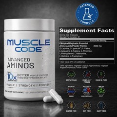 NAUTILUS Muscle Code Essential Amino Acid Capsules – Muscle Synthesis & Repair