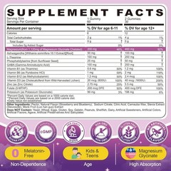 NextDia Magnesium Glycinate Gummies for Teens & Kids | High Absorption Chelated