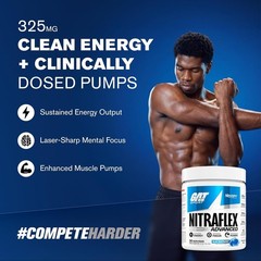 Nitraflex Advanced Pre-Workout Powder – Energy Drink Mix – Supports Healthy B…
