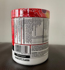 G Fuel Energy Formula, Fruit Punch, Sugar Free 9.9 oz/280g, EXP: 06/2028
