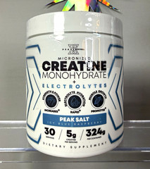 Peak Revival Creatine Monohydrate + Electrolytes Icy Blue Raspberry 324g