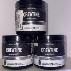 Creatine Monohydrate, Unflavored, 5000mg Three Pack 5.29 Oz Each Exp 09/2026