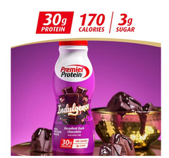 Premier Protein Indulgence Dark Chocolate 12ct 30g Protein