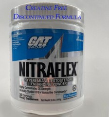 GAT Nitraflex Disc. Formula Pre Workout 30 serving, or more, Plz select the Item