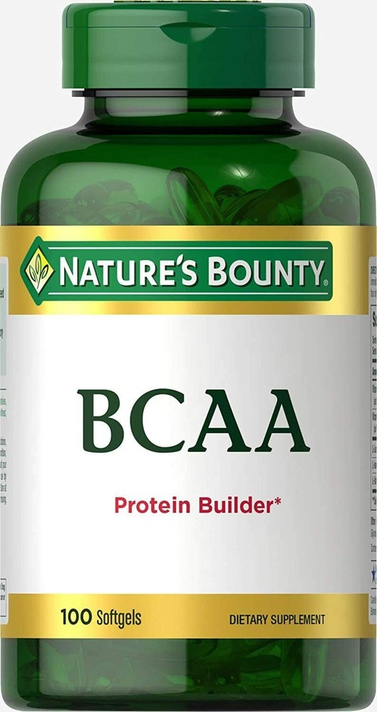 Nature’s Bounty BCAA «»Builds Protein & Supports Energy Production»» Made in USA