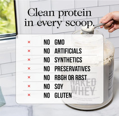 NAKED Chocolate Whey Isolate Protein, Grass-Fed, 24 Servings