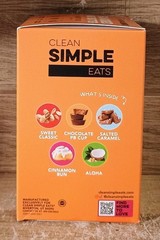 Clean Simple Eats Flavored Nut Butter Variety Pack 10 Stick Packs