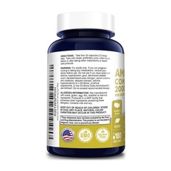 NusaPure Amino Acid Complex Blend 2000 mg-180 Caps 180 Count (Pack of 1)