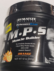 Dymatize Nutrition M.P.S Muscle Builder – Orange – 12 oz – 20 Servs – Exp 4/2025