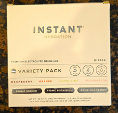 Instant Hydration Electrolyte Drink Mix Variety 12 Pack Sugar-Free Keto Vegan