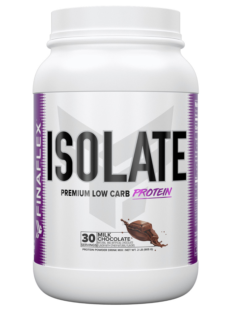 FinaFlex Protein Isolate Low Carb Zero Sugar Powder Choose Flavor 30 Servings