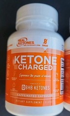 2 Boxes: Real Ketones D-BHB Capsules Charged 30 Caps ea 11/26