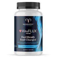 VitaFLUX Nitric Oxide Booster Supplement L-Arginine L-Citrulline 180 Capsules