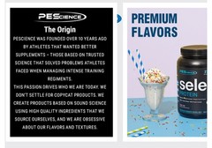 PESCIENCE SELECT PROTEIN Café Series 1.4 lb (20 Serv) Van Sweet Cr BEST BY 09/26