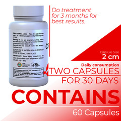 CREATINE & L-ARGININE – Muscle Recovery & Nitric Oxide Support – 120 Capsules