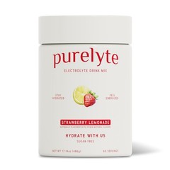Sugar-Free Electrolyte Powder Drink Mix – Keto, Vegan Hydration, 60 Servings, St