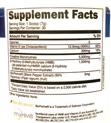 Transparent Labs – Creatine Monohydrate HMB Powder Muscle Strength Unflavored