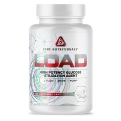 Core Nutritionals LOAD High Potency Glucose Utilization & Pump Agent – 180 Caps