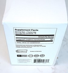 Brand New Factory Sealed Momentous Creatine 15 Packets, Cognitive Muscle Support