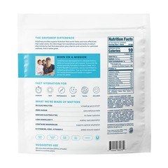 DripDrop Hydration Zero Sugar Electrolytes, 40 Individual Sticks Variety Pack