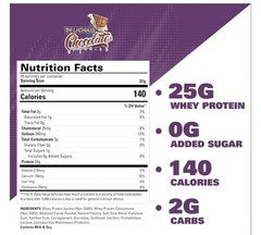 OxyWhey Whey Protein Isolate 25g Protein Low Carb Chocolate 25 Serves (11/2025)