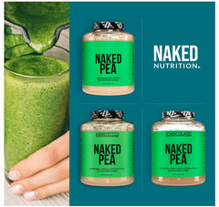 Naked Pea 5LB Pea Protein Powder Unflavored Vegan 76 Servings NSF