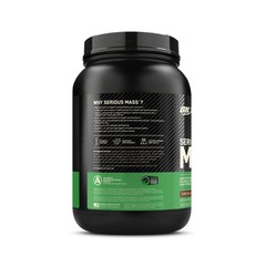 Optimum Nutrition Serious Mass, Chocolate, Weight Gainer Protein Powder, 3 lb