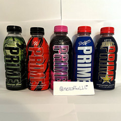 PRIME Hydration Electrolyte Drink 16.9 fl oz Bottles Lot of 5 LIMITED EDITION