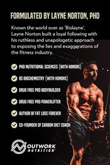 Outwork Nutrition Whey Isolate Protein Powder – Muscle Building & Recovery 1.6lb