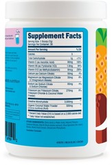Wellah Creatine + Electrolytes Powder (Blue Hawaii) 30 Servings